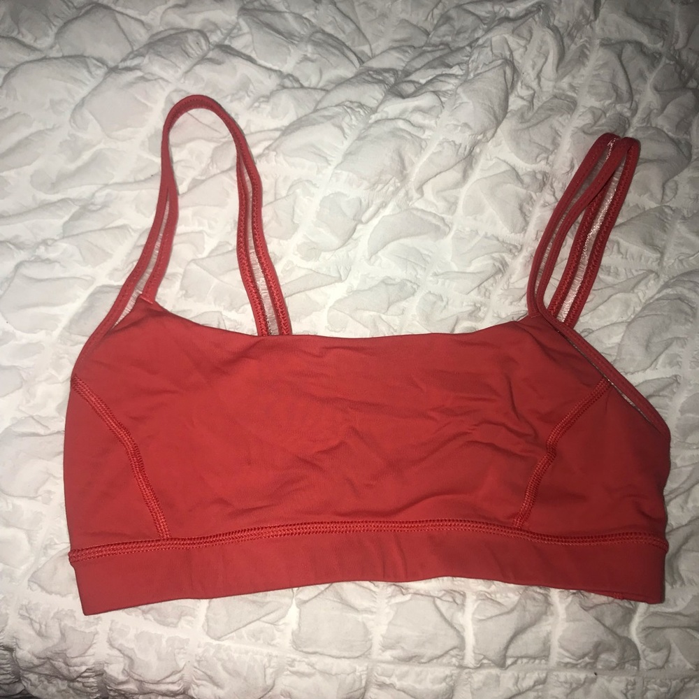 Lululemon orange bra